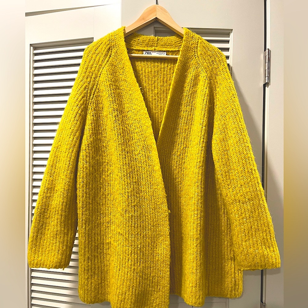 Knitting puffy jacket